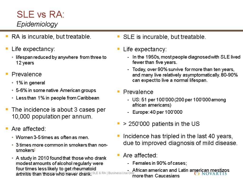 RA is incurable, but treatable. Life expectancy: lifespan reduced by anywhere from three to